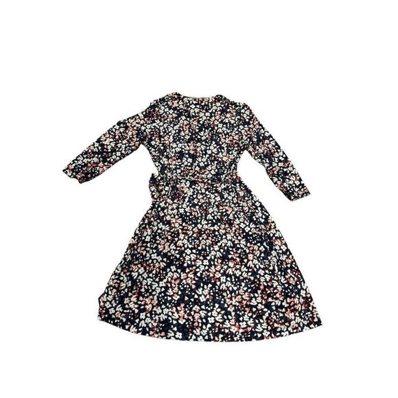 Banana Republic Floral Wrap Dress Size Large - Picture 4 of 7